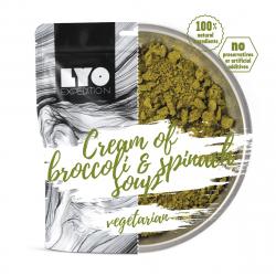 dehydrovan strava LYOFOOD CREAM OF BROCCOLI&SPINACH SOUP SMALL PACK