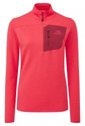 Fleece Mountain Equipment Lumiko Zip T-shirt Women's Hibiscus/Tibetan
