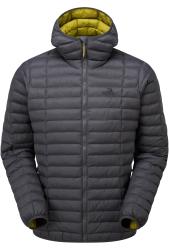 Zateplen bunda Mountain Equipment Particle Hooded Jacket Men's Anvil/Obsidian