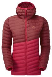 Zateplen bunda Mountain Equipment Particle Hooded Jacket Women's Capsicum/Tibetan Red