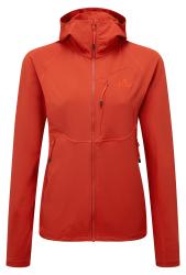 Softshellov bunda Mountain Equipment Arrow Hooded Jacket Women's Red Rock