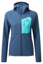 Softshellov bunda Mountain Equipment Arrow Hooded Jacket Women's Dusk/Topaz