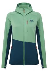 Fleece Mountain Equipment Durian Hooded Jacket Women's Lichen/Majolica