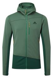 Fleece Mountain Equipment Durian Hooded Jacket Men's Fern/Pine