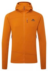 Fleece Mountain Equipment Durian Hooded Jacket Men's Rust