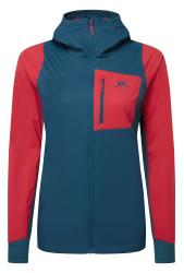 Fleece Mountain Equipment Switch Pro Hooded Jacket Women's Majolica/Capsicum