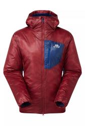 Zateplen bunda Mountain Equipment Oreus Hooded Jacket Women's Merlot/Admiral Blue