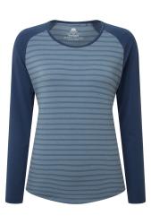 Triko Mountain Equipment Redline Long Sleeve T-shirt Women's Bluefin Stripe/Denim Blue