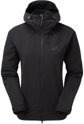 Softshellov bunda Mountain Equipment Frontier Hooded Jacket Women's Black