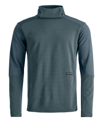 Mikina ORTOVOX Fleece Cord Hoodie Men's Dark Arctic Grey