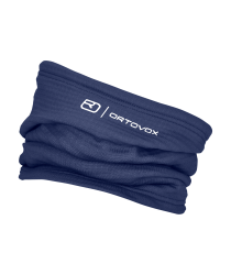 N�kr�n�k ORTOVOX Fleece Grid Neckwarmer Blue Nunatak