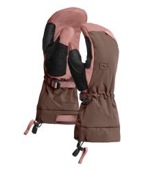 Rukavice ORTOVOX Merino Freeride Mitten Women's Dusk Rose
