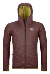 Zateplen bunda Ortovox Swisswool Piz Badus Jacket Men's Winetasting