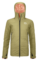 Zateplen bunda Ortovox Swisswool Zinal Jacket Women's Wild Herbs