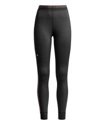 Termoprdlo ORTOVOX 185 Rock'N'Wool Long Pants Women's Black Raven