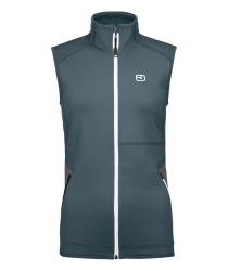 Vesta ORTOVOX Fleece Vest Women's Dark Arctic Grey