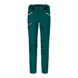 nohavice ORTOVOX WESTALPEN SOFTSHELL PANTS W PACIFIC GREEN