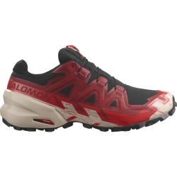 topnky SALOMON SPEEDCROSS 6 GTX BLACK/RED DALHIA/POPPY RED