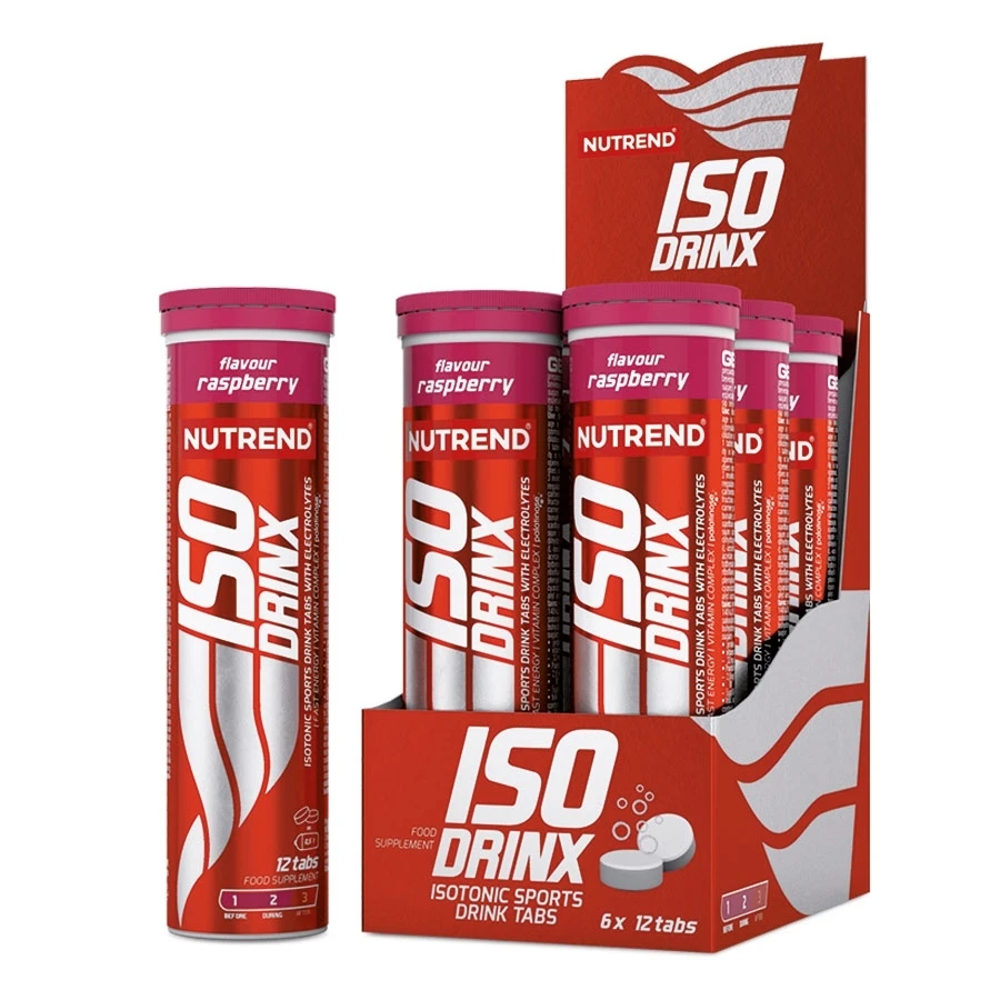 isotonický nápoj NUTREND ISODRINX TABS MALINA